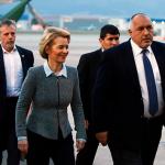 AB liderleri, Bulgaristan Başbakanı Borisov ile Türkiye sınırını havadan inceledi