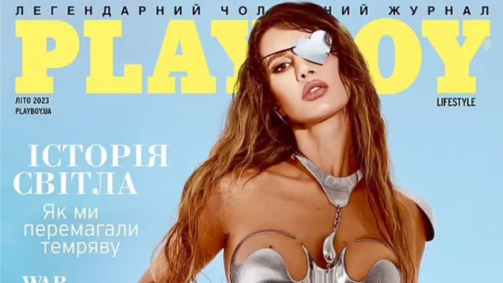 Rus işgalinden bu yana ilk Ukraynalı Playboy, suikast girişiminden sağ kurtulanları içermesi