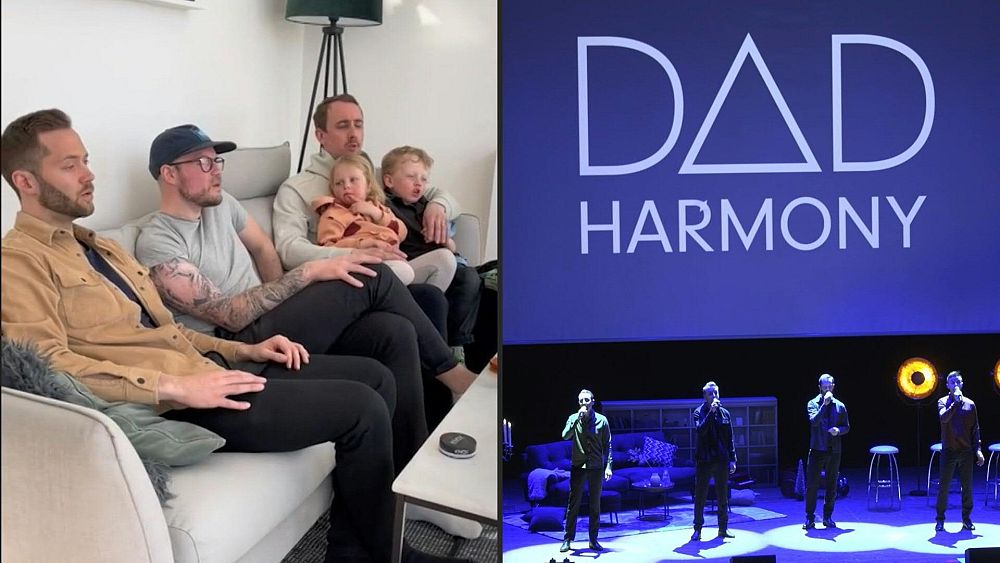 “Dad Harmony” ile tanışın: Şarkı söyleyen babaların İsveç’i kasıp kavuran viral erkek grubu
