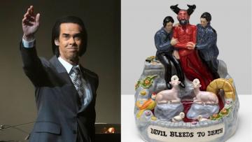 Kötü adam rolü oynamaya aday: Nick Cave gelecek yıl Brüksel’de şeytani seramiklerin tanıtımını yapacak