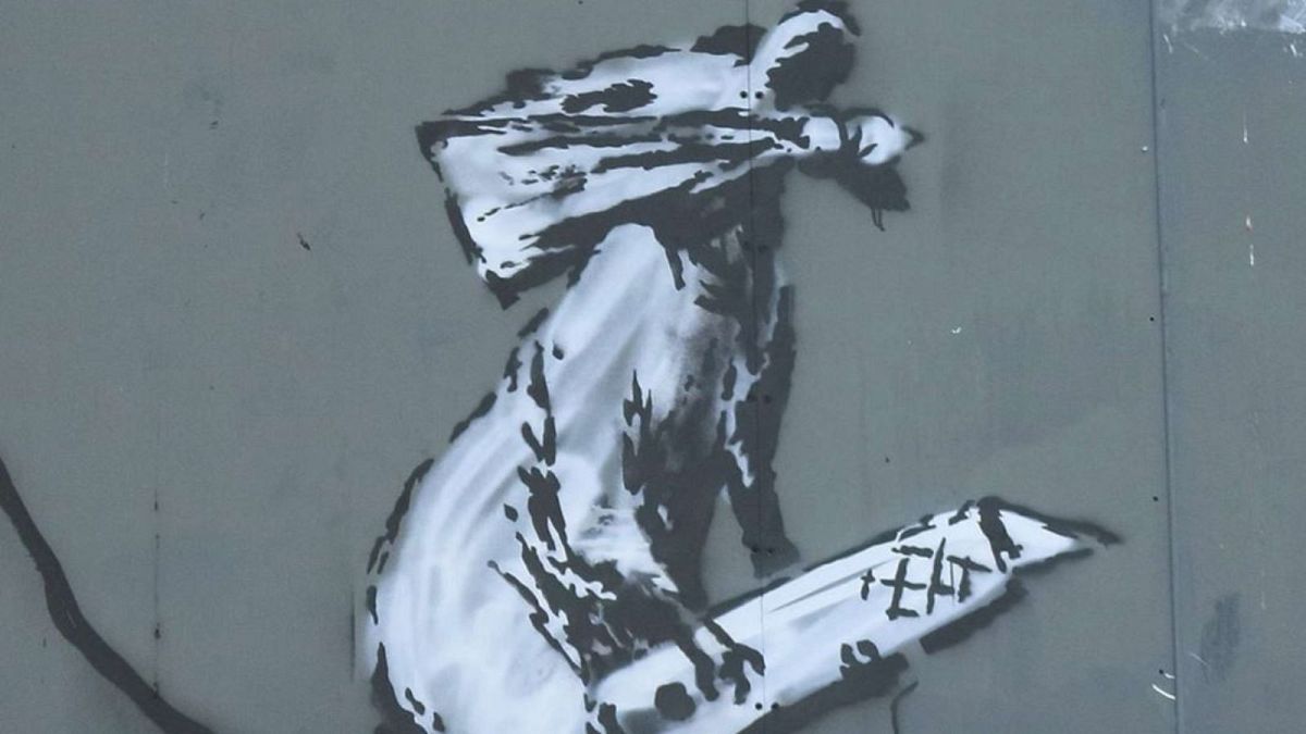 Paris’teki Banksy HiRSIZLILIN HAPIS CEZASI VE 30.000 € Para Cezasi