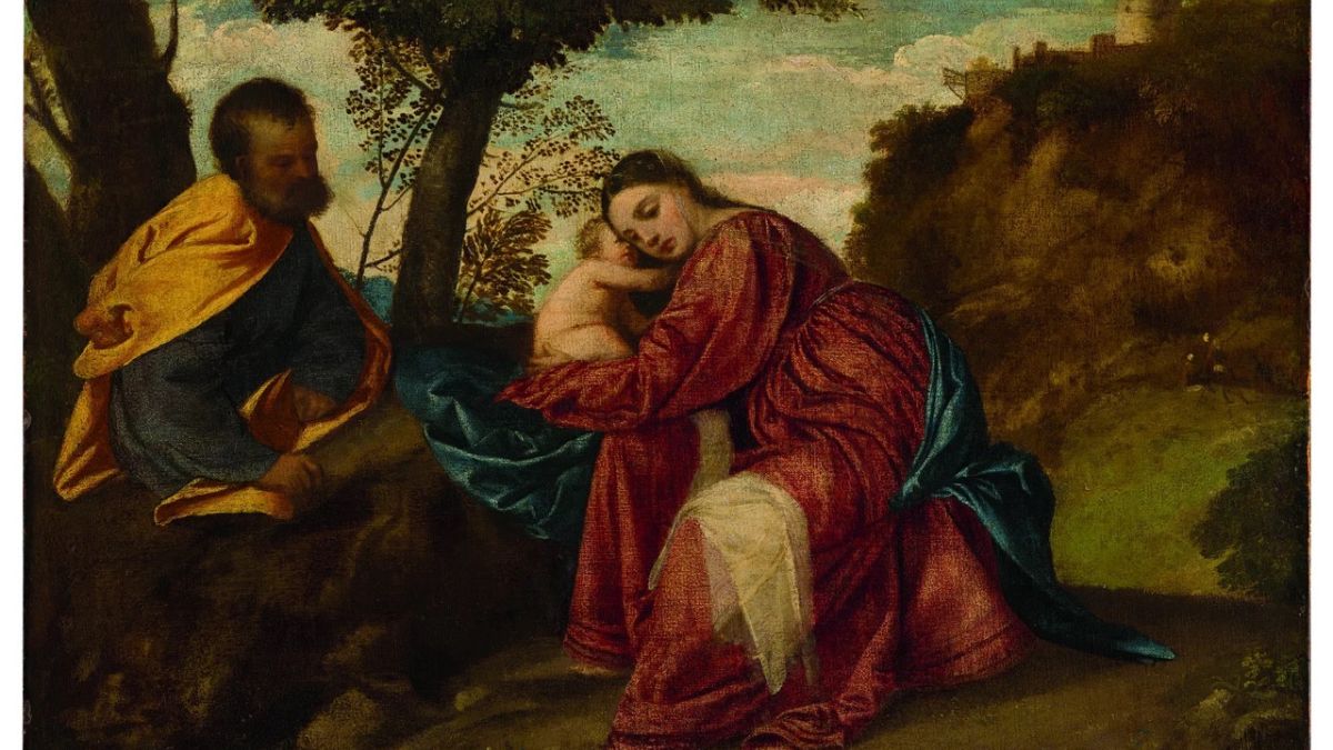 Titian Masterpiece Çıl ve Otobüs Duroğda Bulunan VE 20 MILYON € Karşuzda Satuyor