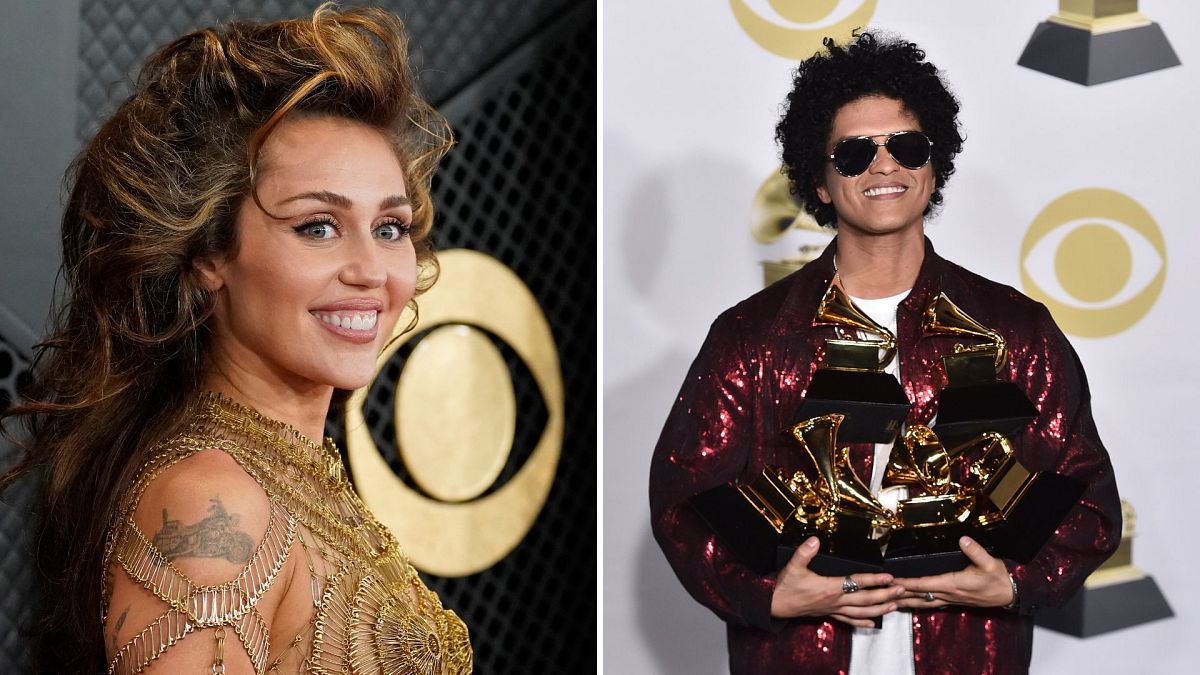 Miley Cyrus, Bruno Mars Song’u Kopyaladı YAHDIA EDILEN GRAMMY ÖDÜLÜ ‘Çiçekler’ Dan Dava Açti