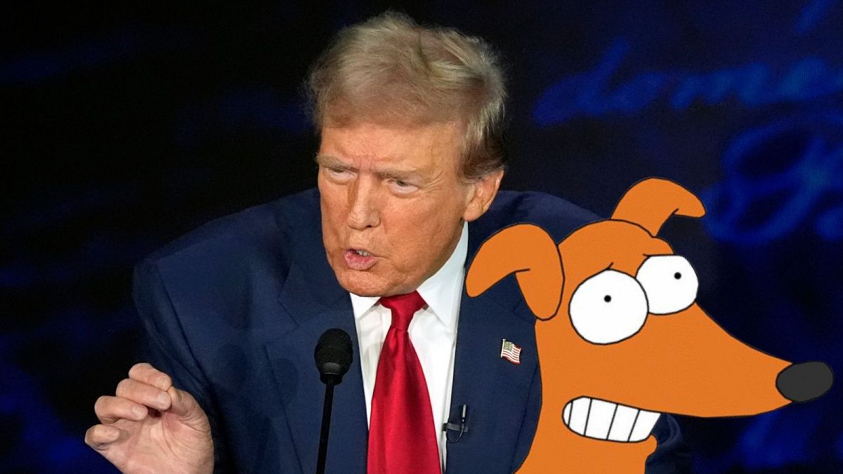 Noel Baba’nk Kücüt Yarukcicı Iyi mi? Simpsons’ın Evcil Köpevi Trump-Harris TartAhmasomdan Sonra Viral Gidiyor