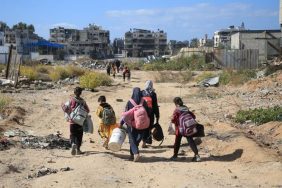 BM: Gazze'de son 4 günde 97 binden fazla kişi yerinden edildi